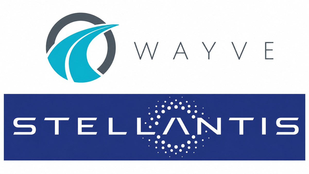 웨이브(Wayve)와 스텔란티스(Stellantis) 로고를 함께 배치한 이미지. 양사는 인공지능(AI) 기반 자율주행 기술 개발 및 차량 적용 협력을 확대하고 있다.